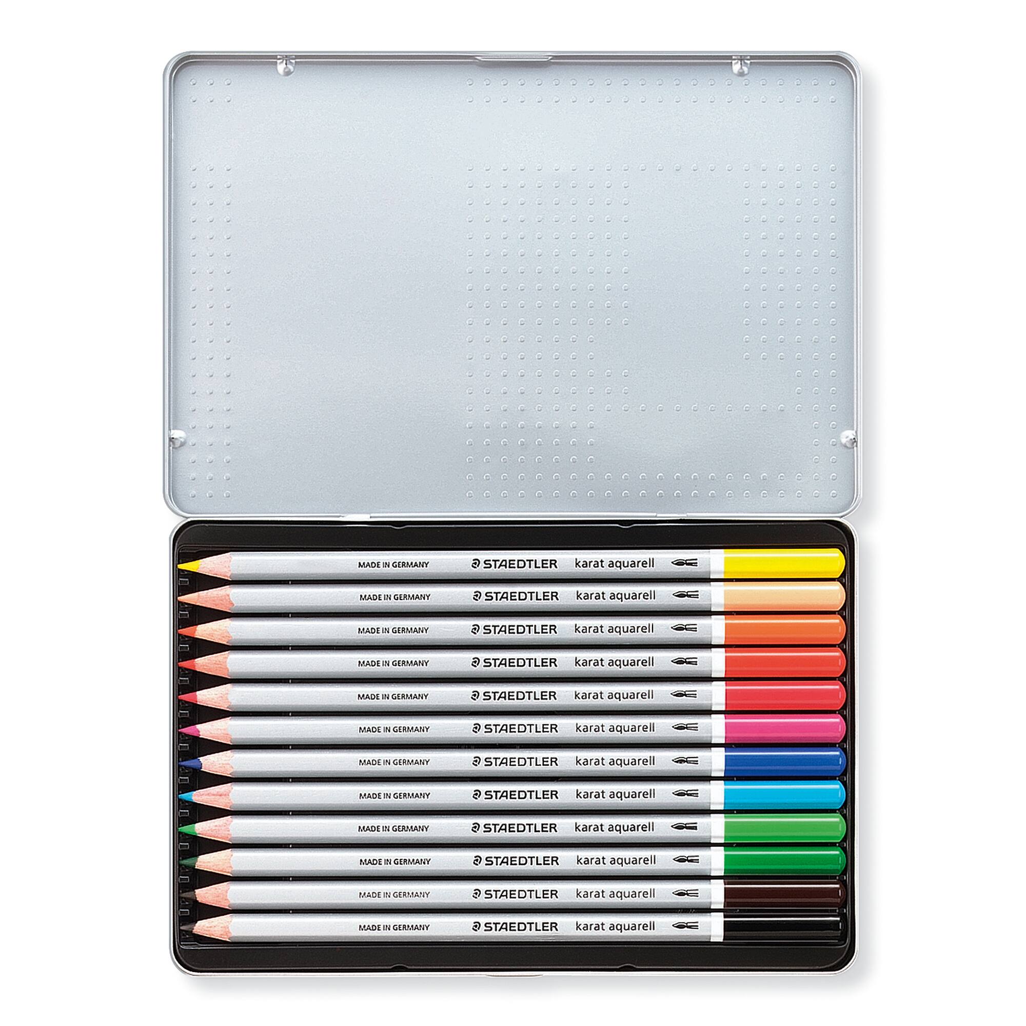 STAEDTLER® karat® 12 Piece Watercolor Pencil Set